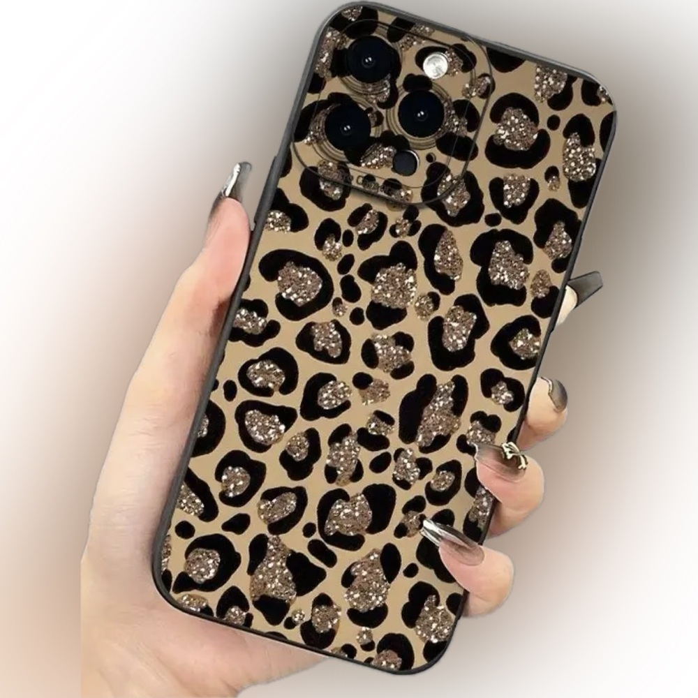 Leopard Texture Matte iPhone 16 Pro Max Case | Soft-Edge AlInclusive Protection